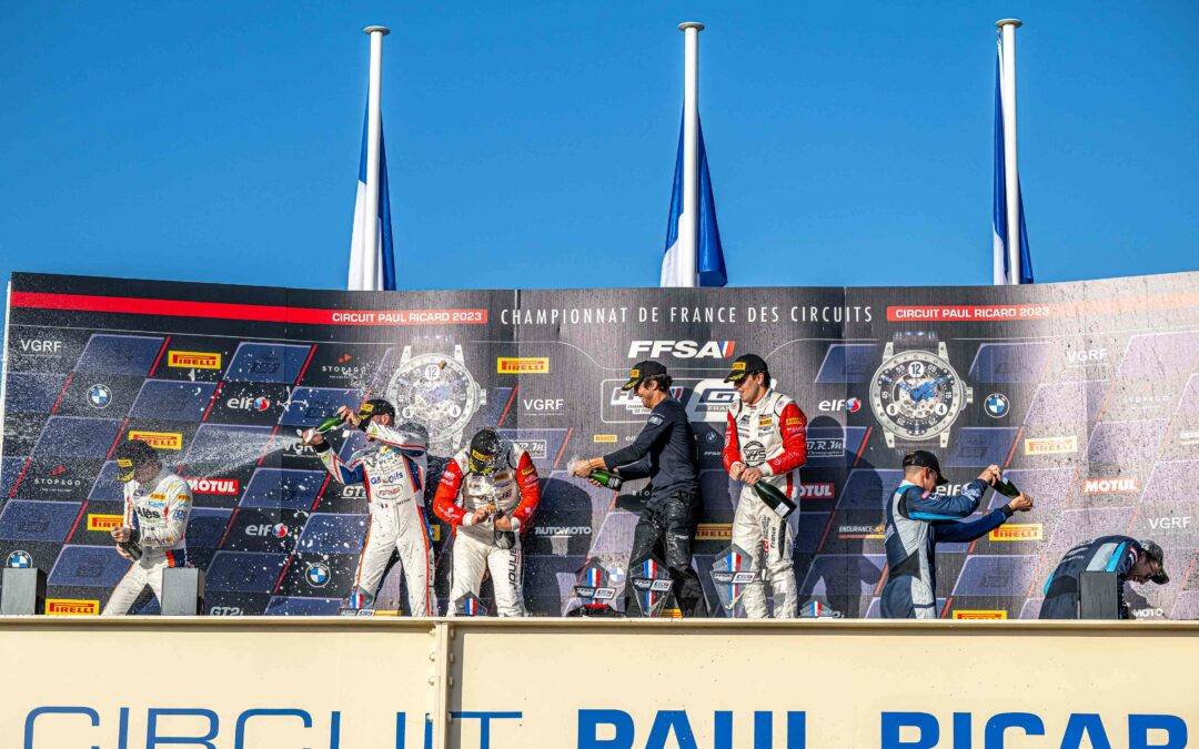 Double podium pour Nelson Panciatici !